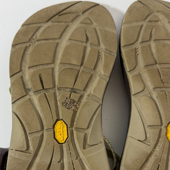 Chaco Women's Olive and Brown Strappy Sandals - Picture 5 of 10